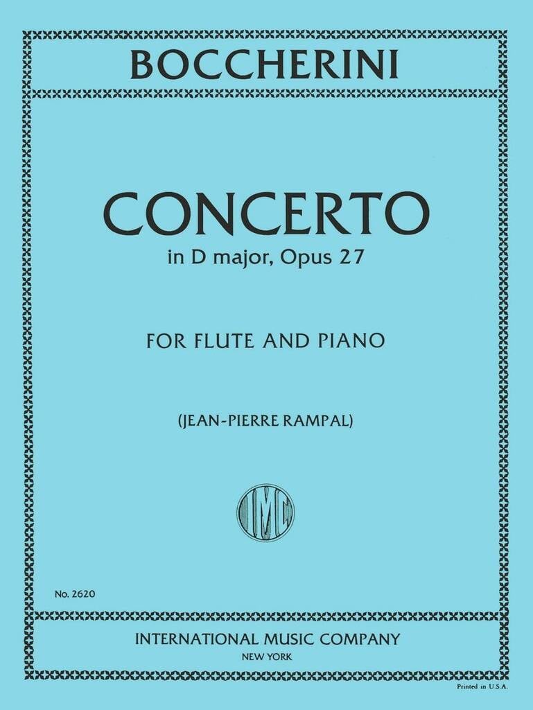 Concerto Re Op. 27 (Rampal)